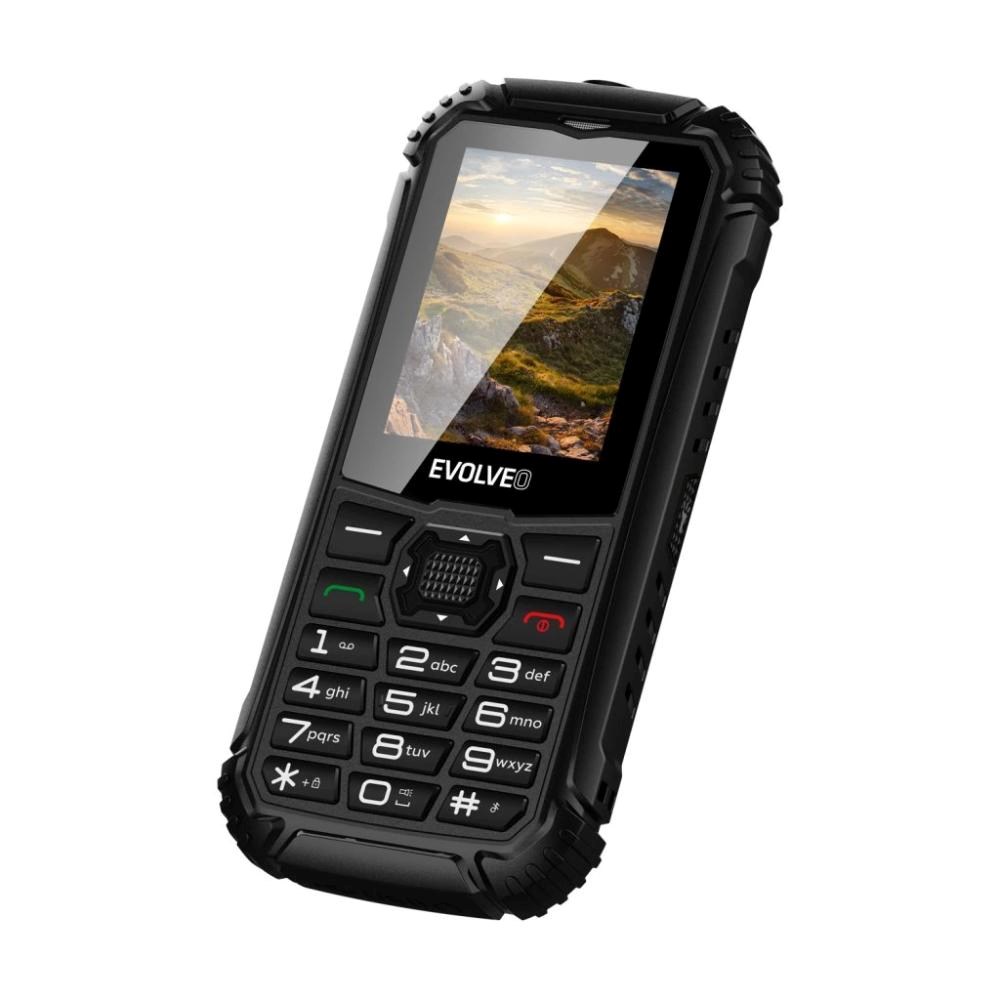 EVOLVEO StrongPhone Q1,  vodotěsný odolný Dual SIM telefon,  černý5 