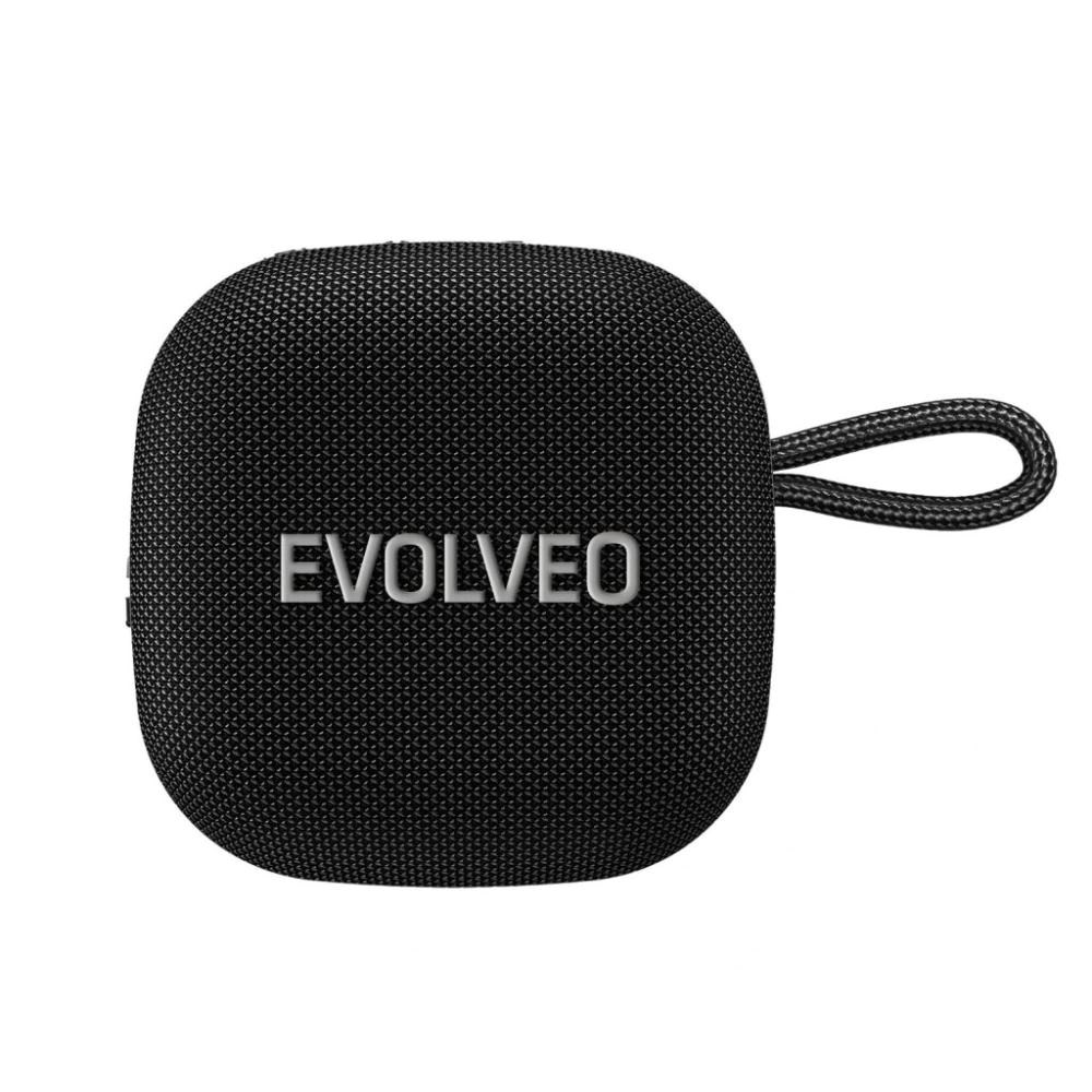 EVOLVEO TopSound,  bezdrátový vodotěsný bluetooth reproduktor s rádiem,  černý1 