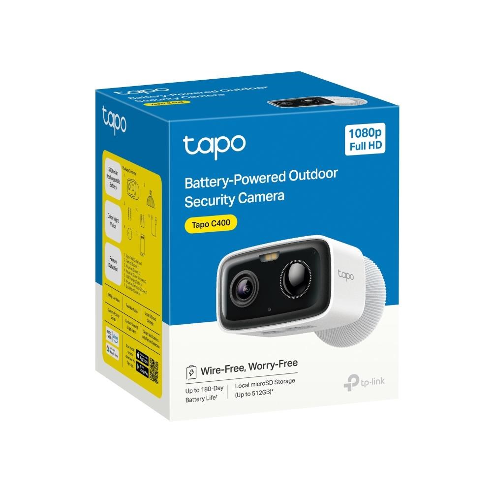 TP-Link Tapo C400 venkovní kamera (2MP,  FullHD,  1080p,  IR 10m,  WiFi,  micro SD card,  IP65)4 