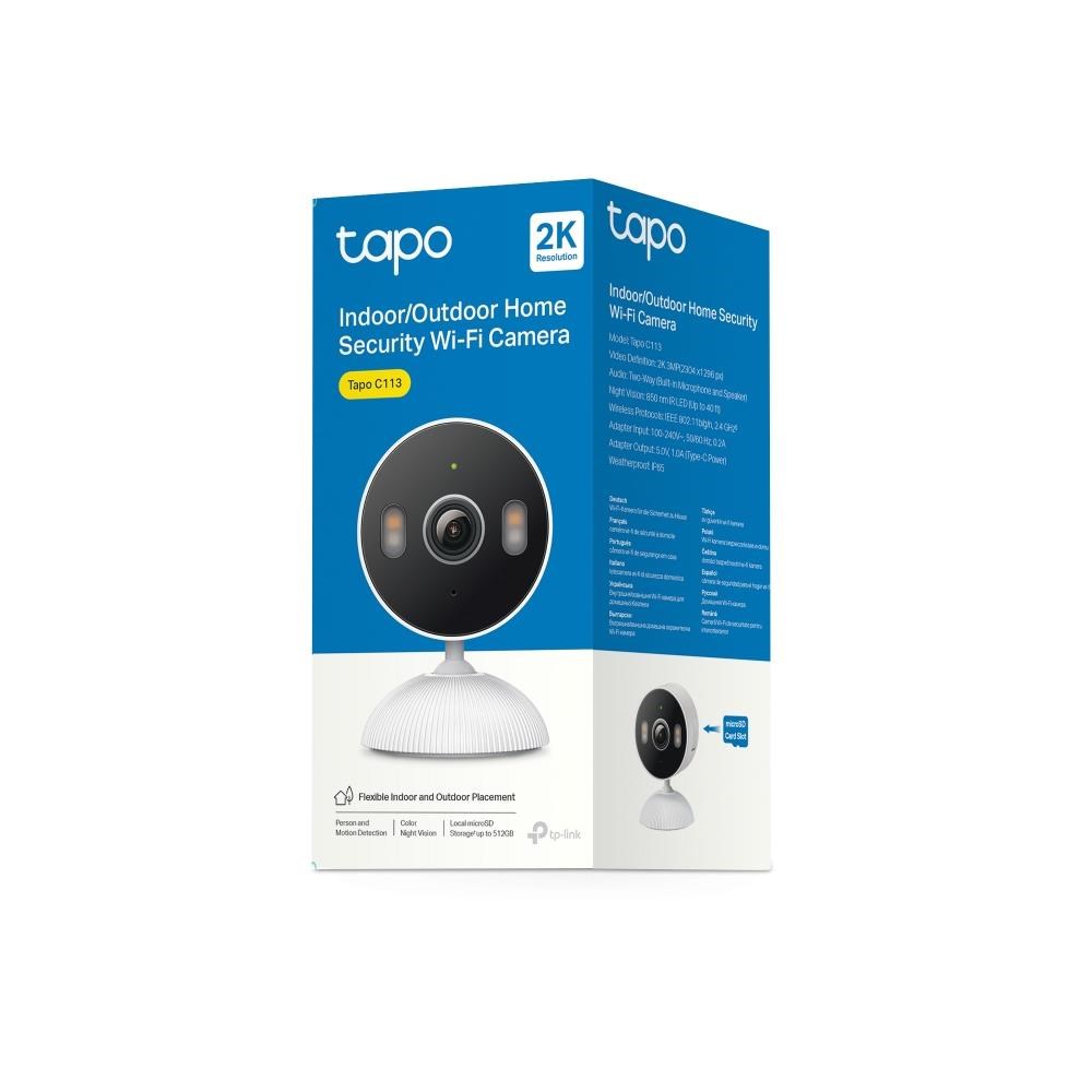 TP-Link Tapo C113 venkovní/ outdoor kamera (3MP,  2K,  1296p,  WiFi,  IR 12m,  microSD)4 