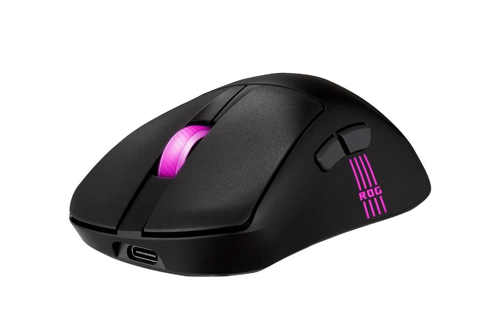 ASUS myš ROG Keris II Origin,  bezdrátová herní myš,  černá5 
