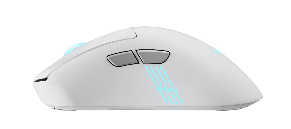 ASUS myš ROG Keris II Origin,  bezdrátová herní myš,  bílá1 