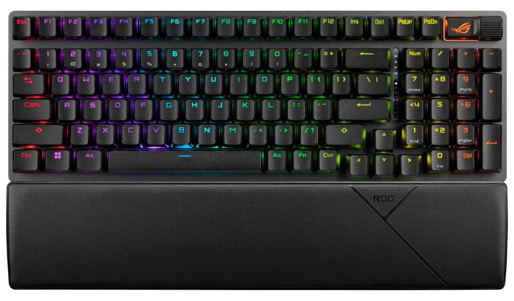 ASUS klávesnice ROG STRIX SCOPE II X,  mechanická,  drátová,  ROG NX Snow V2,  CZ/ SK1 