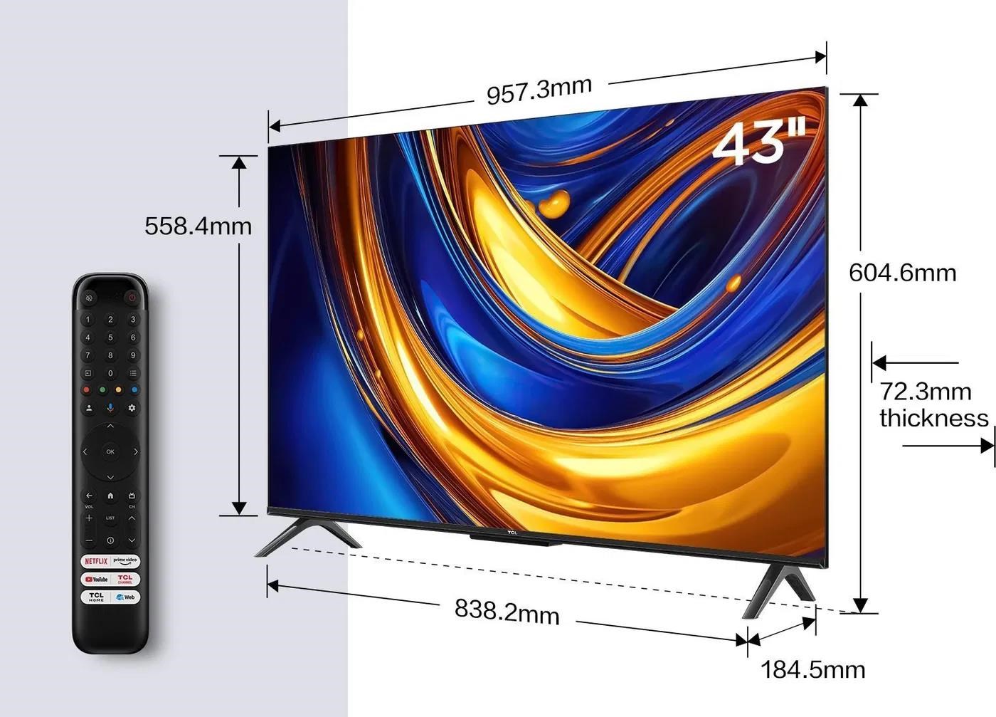 TCL P655 43