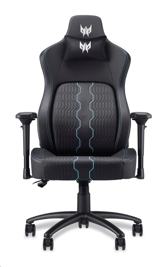 ACER herní křeslo Predator Rift Pro, 4D područky, zádová opěrka, otočná konstrukce, Black0 