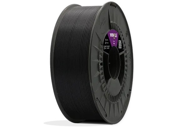 WINKLE PP (POLYPROPYLENE) FILAMENT BLACK 1,75MM 700G0 