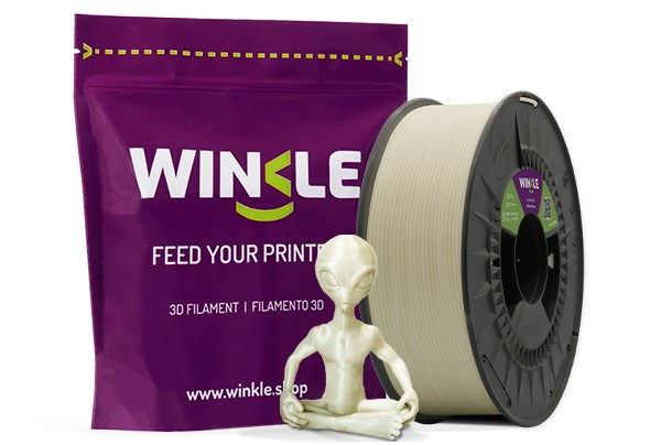 WINKLE PLA HD FILAMENT GLOW ALIEN GREEN 1,75MM 1KG1 
