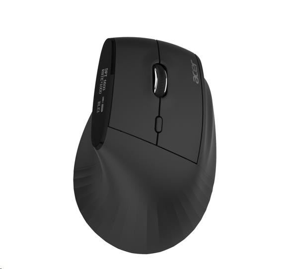 Acer Smart Fit/ Vertikálna/ Optická/ Pre pravákov/ 8 000 DPI/ USB+BT/ Čierna