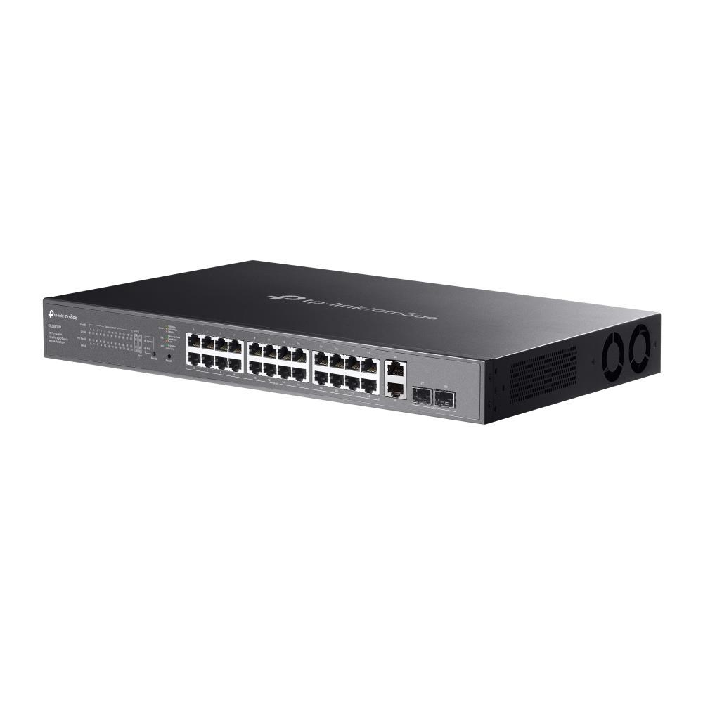 TP-Link OMADA switch ES228GMP (26xGbE, 2xSFP, 24xPoE+, 384W)1 
