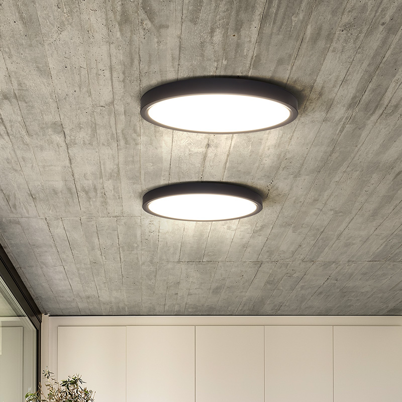 Solight LED osvětlení s dálkovým ovladačem Estela Black,  36W,  2700lm,  30cm,  změna chromatičnosti,  stmívatelné2 