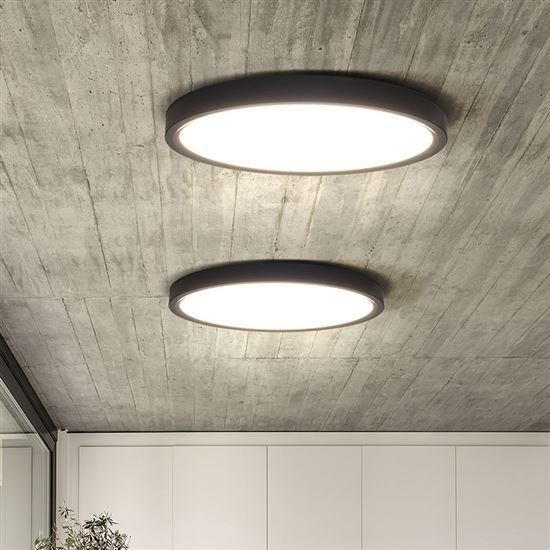 Solight LED osvětlení s dálkovým ovladačem Estela Black,  60W,  4500lm,  50cm,  změna chromatičnosti,  stmívatelné6 