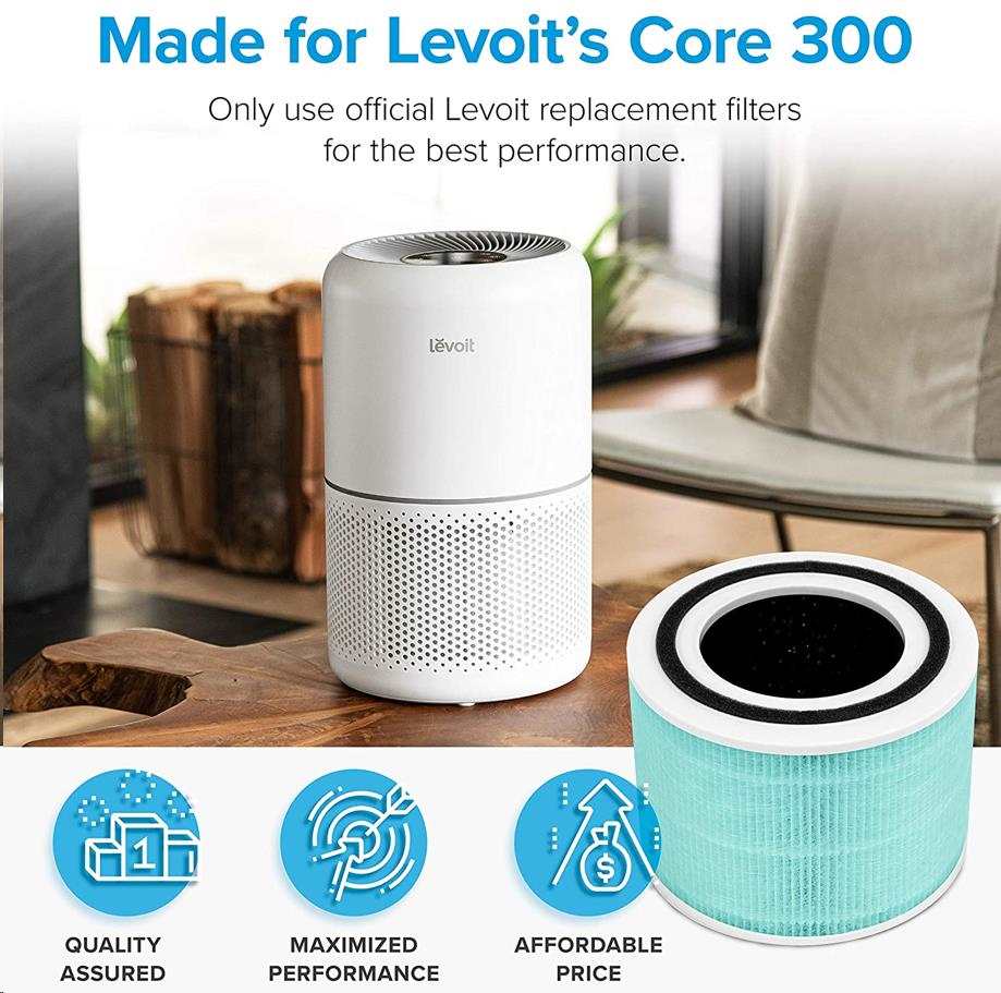 BAZAR - Levoit filtr anitalergenní pro Core300S a Core300 - Poškozený obal (Komplet)5 
