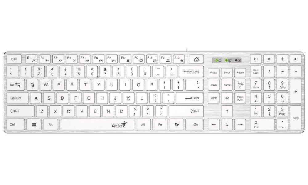 GENIUS Slimstar 126 klávesnica drôtová + Copilot