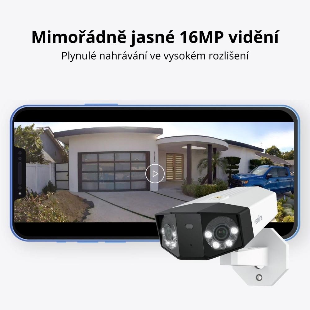 REOLINK bezpečnostní kamera Duo Series P750,  Duo 3 PoE,  4MP1 