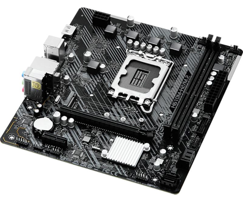 ASRock MB Sc LGA1700 H610M-H2/ M.2,  Intel H610,  2xDDR4,  2xHDMI,  mATX2 