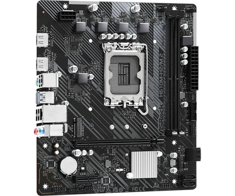 ASRock MB Sc LGA1700 H610M-H2/ M.2,  Intel H610,  2xDDR4,  2xHDMI,  mATX3 