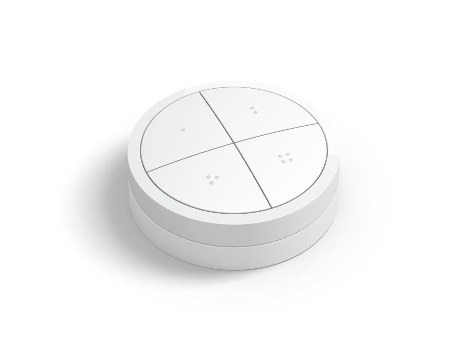 BAZAR - PHILIPS Hue Vypínač Tap - bílá - Poškozený obal (Komplet)3 