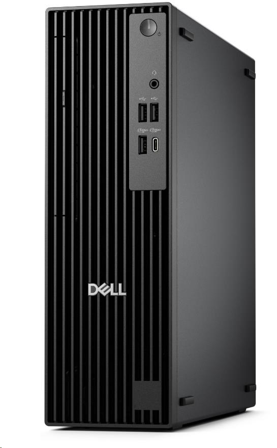 DELL PC Pro Slim QCS1255/ 180W/ TPM/ AMD Ryzen 3 8300G/ 8GB/ 512GB SSD/ Integrated/ WLAN/ Kb/ Mouse/ W11 Pro/ 3Y PS NBD2 