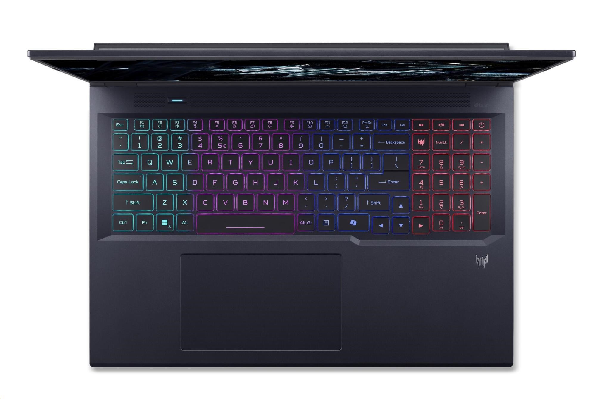 ACER NTB Predator Helios Neo 18 AI (PHN18-72-93UC), Ultra 9 275HX, 18