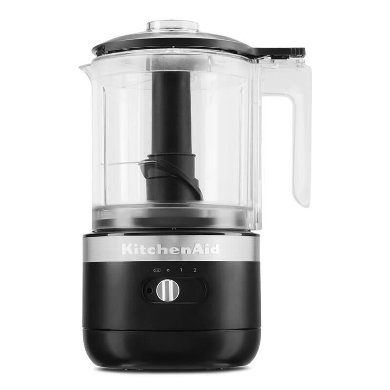 KitchenAid kuchyňský robot, bezdrátový, 2 různé rychlosti, Li-Ion baterie, černá0 