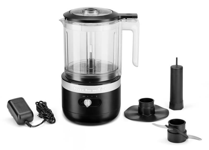 KitchenAid kuchyňský robot, bezdrátový, 2 různé rychlosti, Li-Ion baterie, černá1 