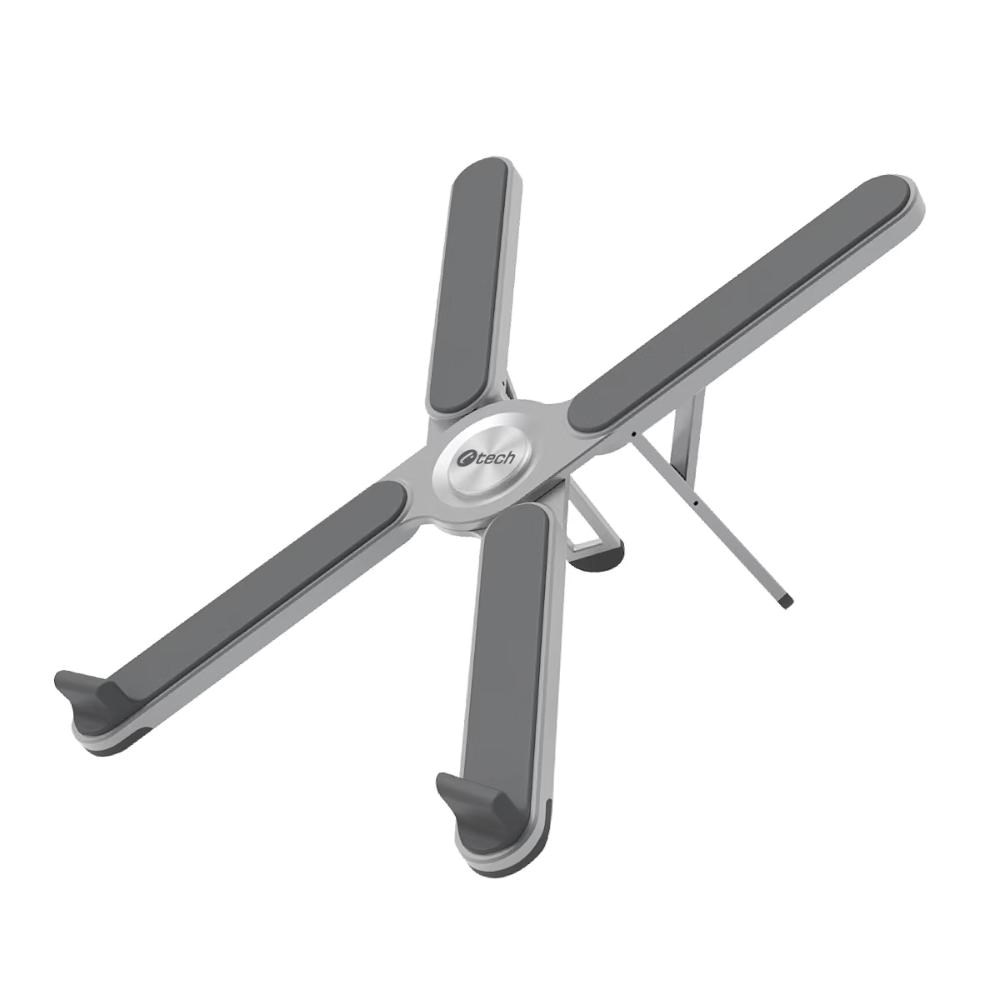 C-TECH Stojan na notebook Quallis NTS-100,  do 15, 6
