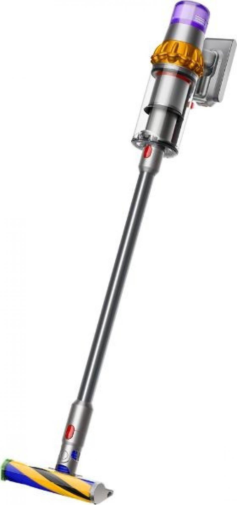 BAZAR - Dyson V15 Detect Absolute 2023,  vysavač,  14 cyklonů,  240 AW,  filtrace celého přístroje - použito /  opraveno0 