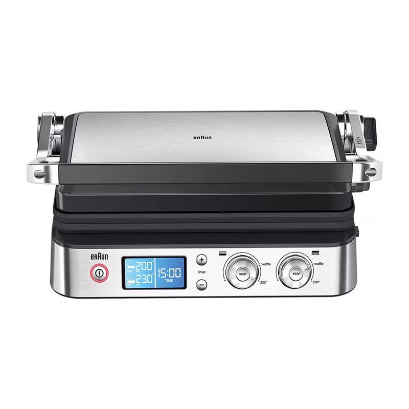 Braun MultiGrill 9 kontaktní gril, 2000 W, 2 teplotní zóny, miska na tuk0 