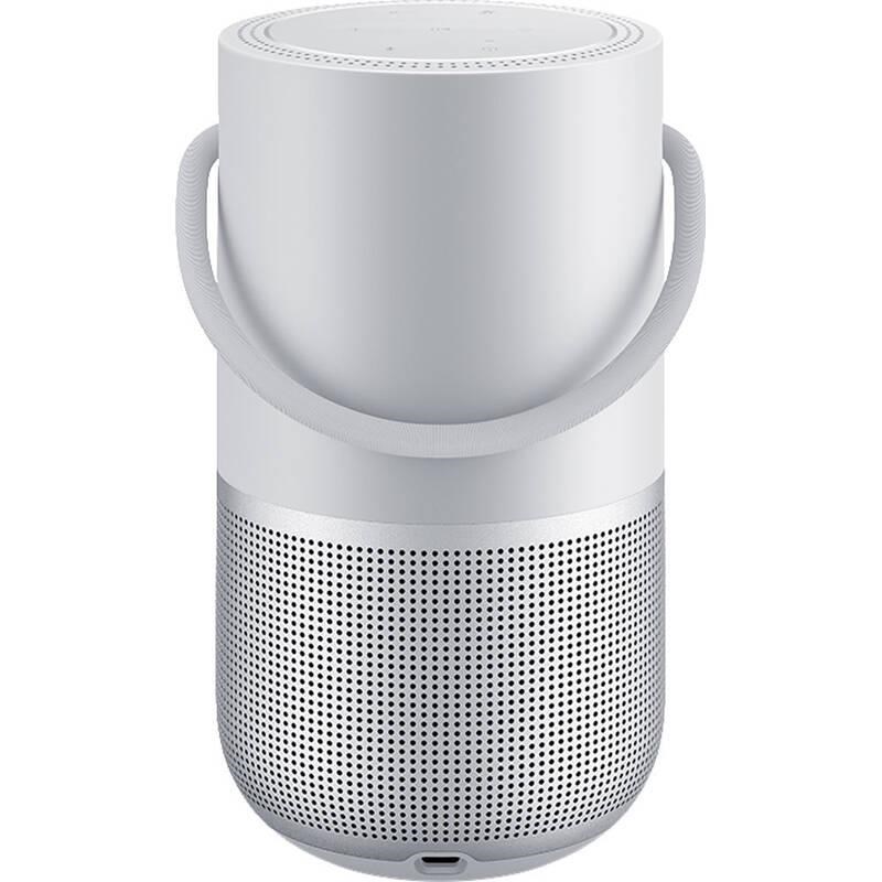 Bose Home speaker Portable přenosný reproduktor,  Bluetooth,  Wi-Fi,  IPX4,  stříbrný1 