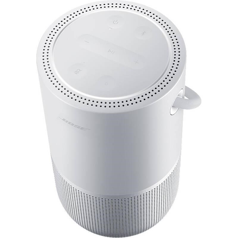 Bose Home speaker Portable přenosný reproduktor,  Bluetooth,  Wi-Fi,  IPX4,  stříbrný3 