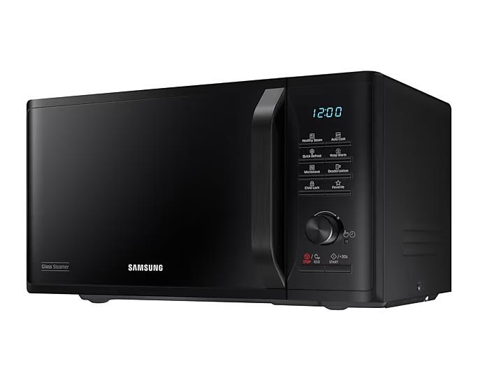 Samsung mikrovlnná trouba,  klasická,  s funkcí zdravého vaření,  23 l,  černá2 