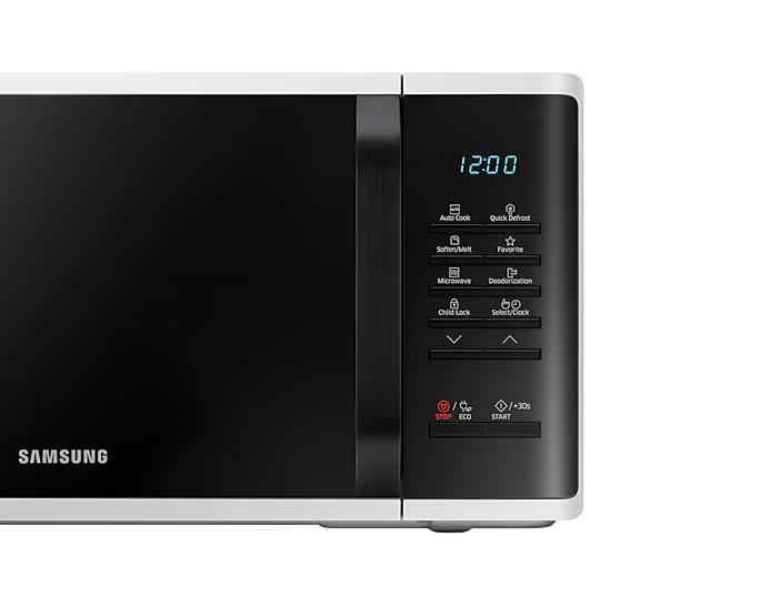Samsung mikrovlnná trouba,  klasická,  s funkcí zdravého vaření,  23 l,  bílá5 