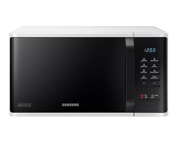 BAZAR - Samsung mikrovlnná trouba, klasická, s funkcí zdravého vaření, 23 l, bílá - poškozený obal0 
