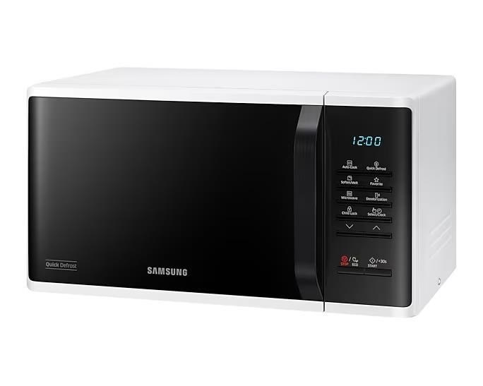 BAZAR - Samsung mikrovlnná trouba, klasická, s funkcí zdravého vaření, 23 l, bílá - poškozený obal3 