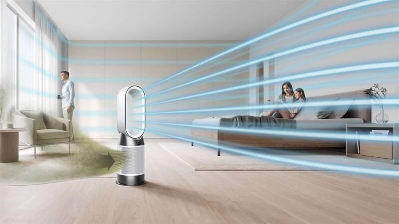 BAZAR - Dyson Purifier Hot+Cool Gen1 HP10 čistička vzduchu,  čistí,  ohřívá a ochlazuje,  LCD displej,  Rozbaleno (komplet)8 