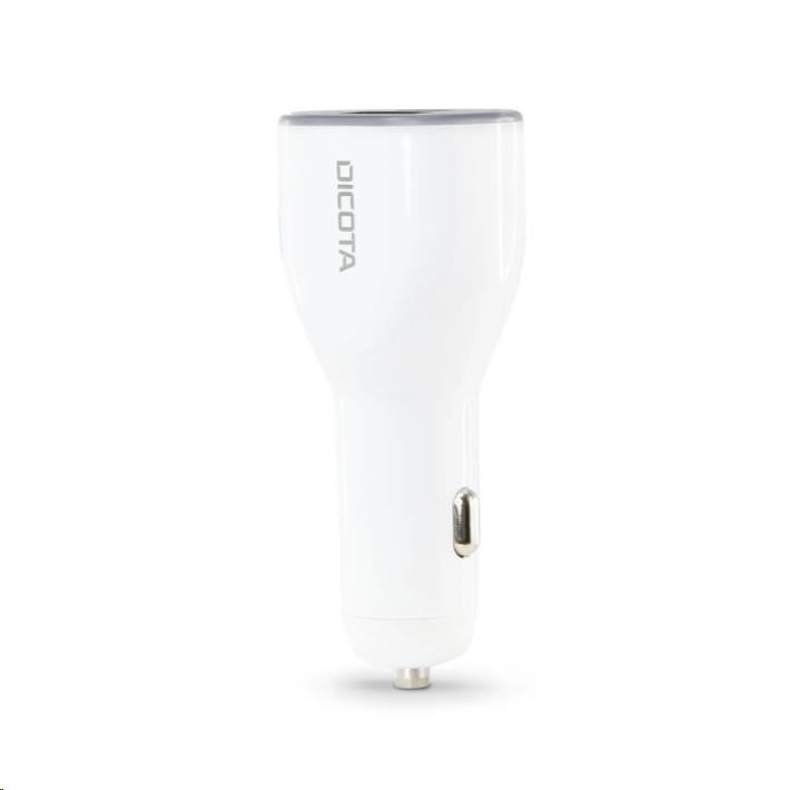 DICOTA Car Laptop Charger Universal PRO 12/ 24V (100W),  white2 