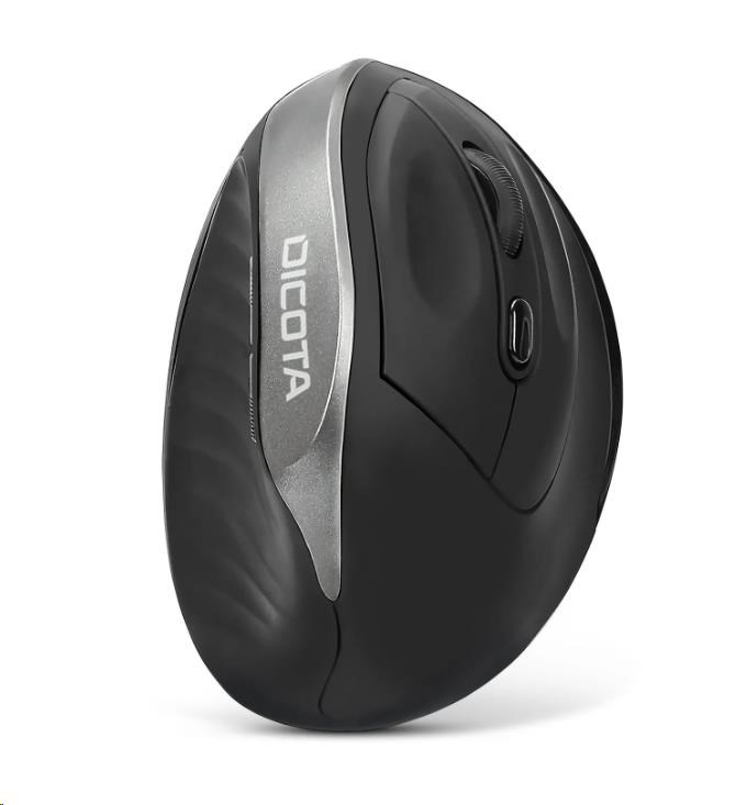DICOTA Wireless Ergonomic Mouse RELAX,  Black0 
