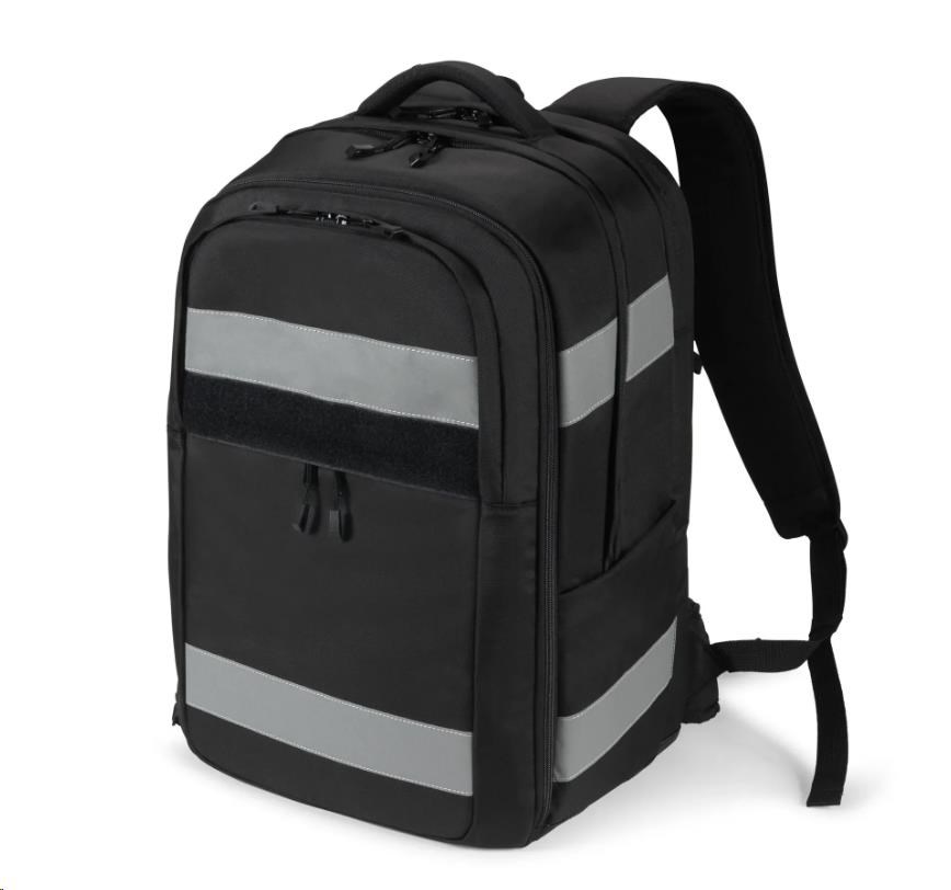 DICOTA Backpack REFLECTIVE 32-38 litre, Black6 