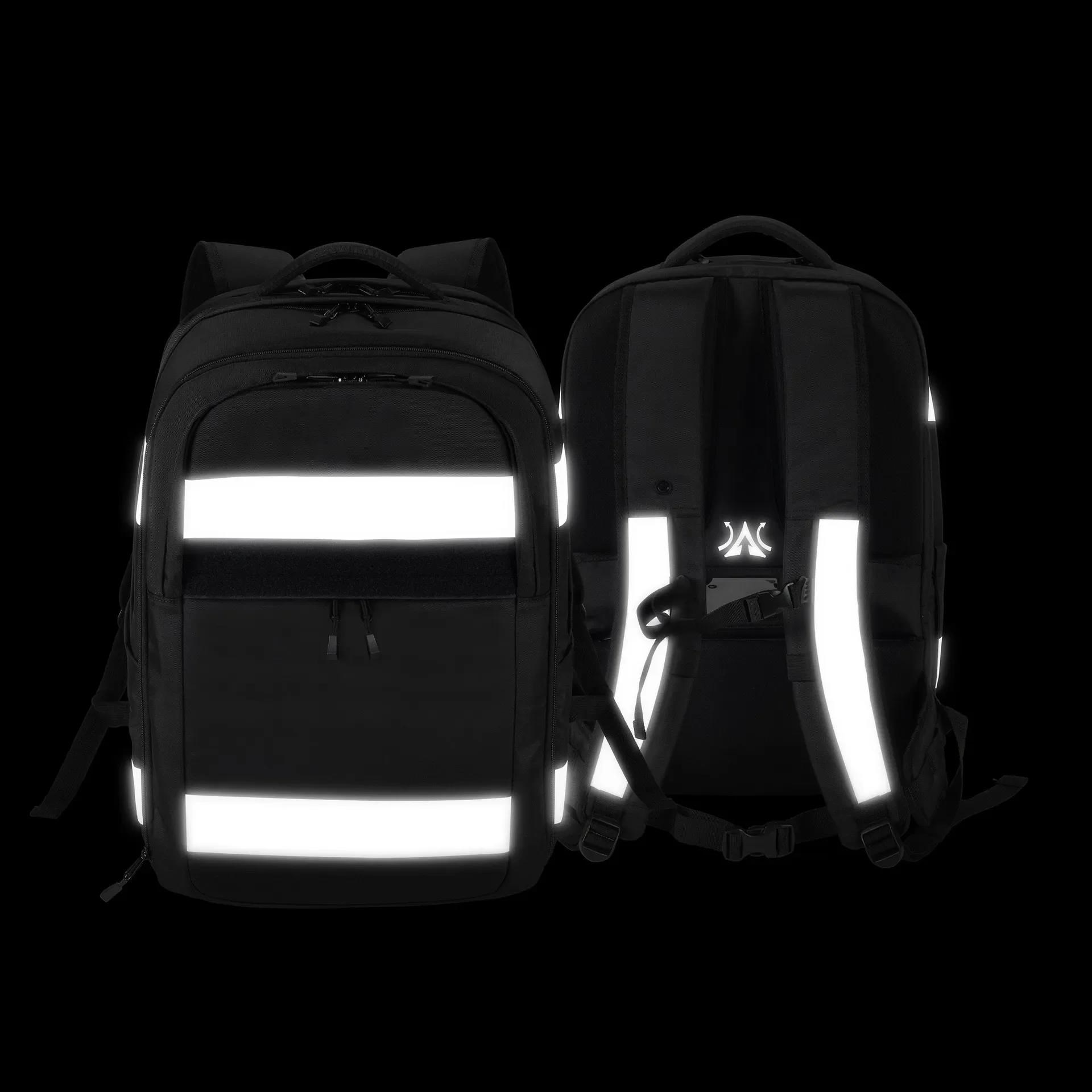 DICOTA Backpack REFLECTIVE 32-38 litre, Black11 