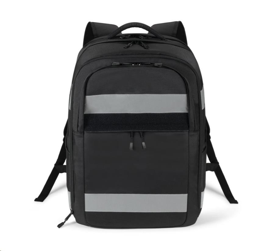 DICOTA Backpack REFLECTIVE 32-38 litre, Black7 