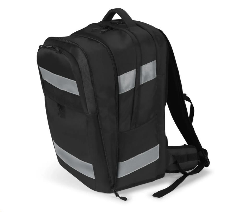 DICOTA Backpack REFLECTIVE 32-38 litre, Black3 
