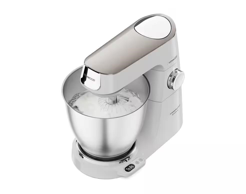 Kenwood Titanium Chef Baker XL kuchyňský robot,  zabudovaná váha,  časovač,  bílá1 