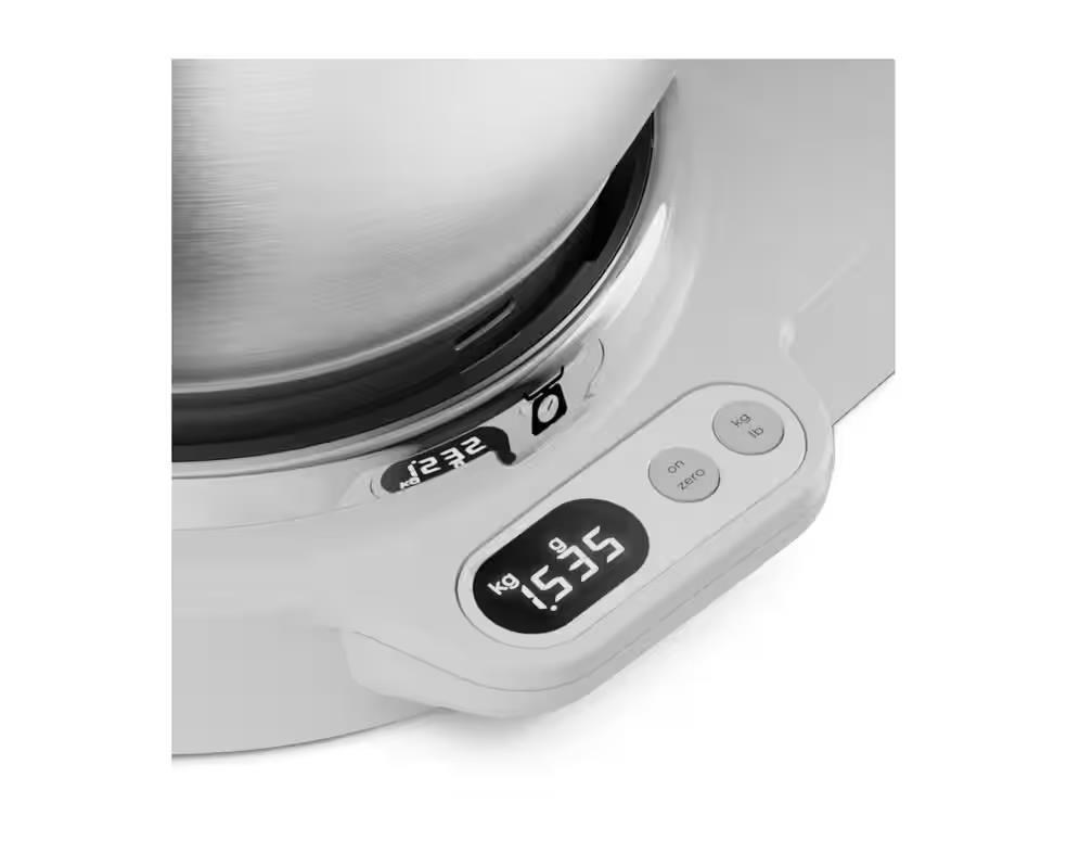 Kenwood Titanium Chef Baker XL kuchyňský robot,  zabudovaná váha,  časovač,  bílá3 