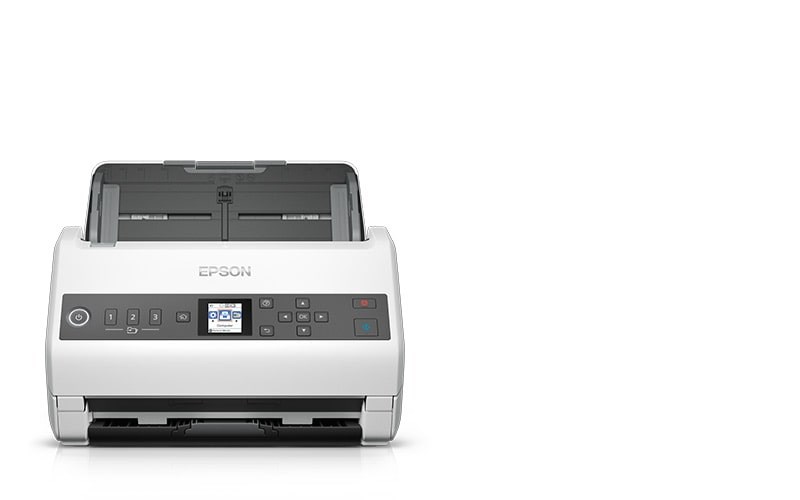 BAZAR - EPSON skener WorkForce DS-730N, A4, USB, 600dpi, ADF-síťový - Poškozený obal (Komplet)3 