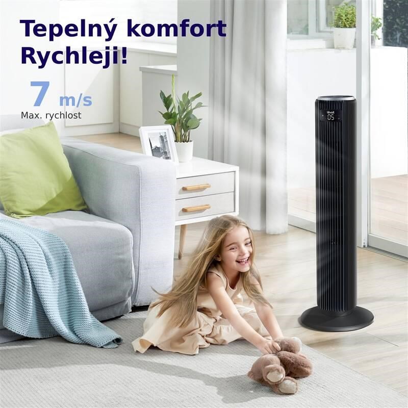 Levoit F361 Vortex Tower Fan - Automatický ventilátor4 
