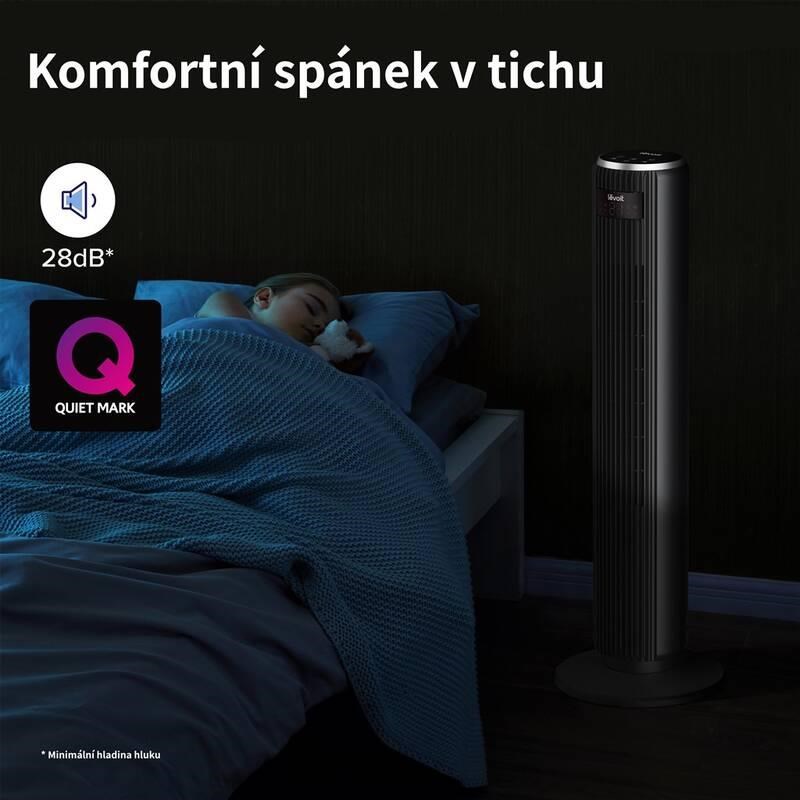 Levoit F361 Vortex Tower Fan - Automatický ventilátor8 