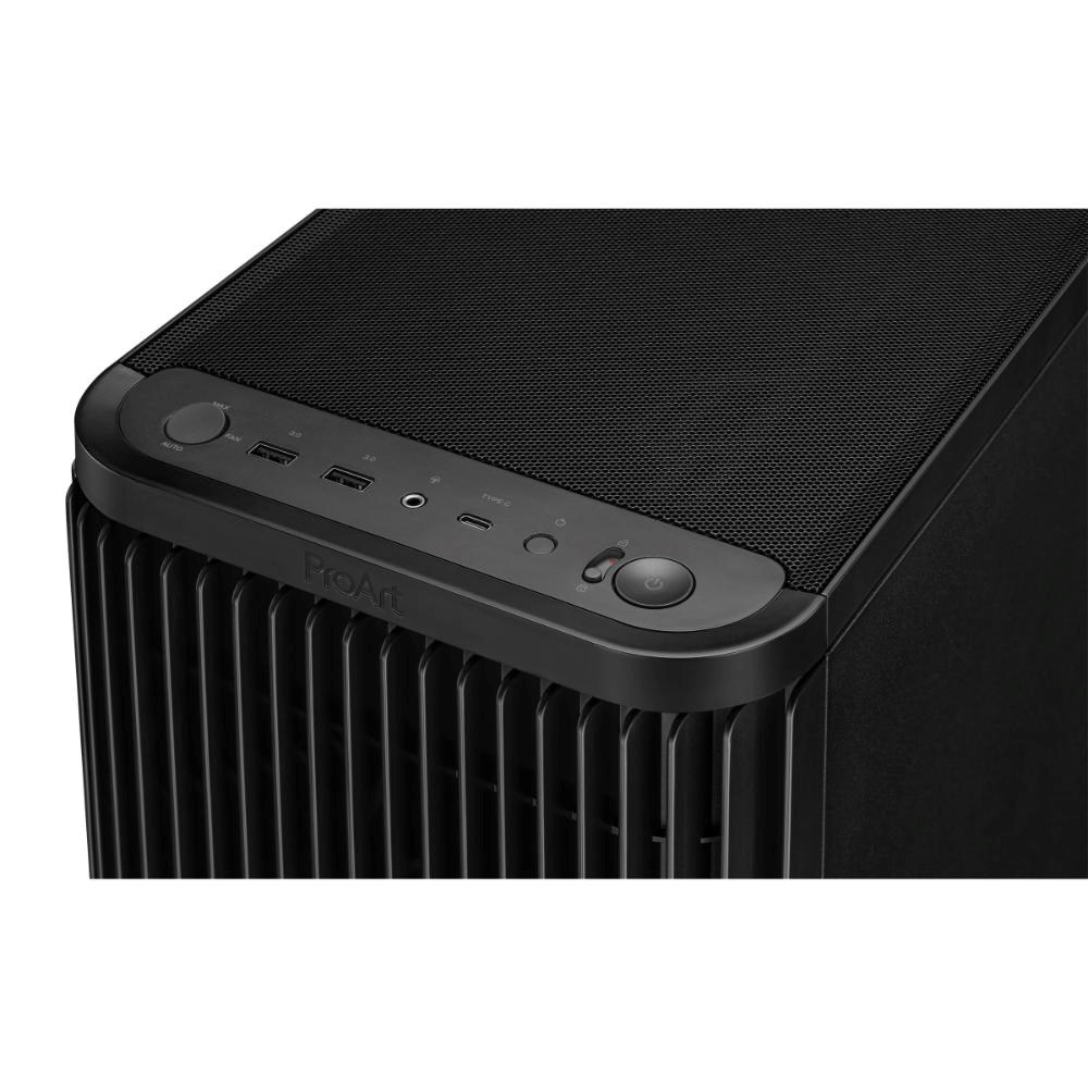 ASUS case PROART PA401 TG PWM,  ATX,  2x 160mm Fan,  1x 120mm Fan,  Fan Hub,  černá4 