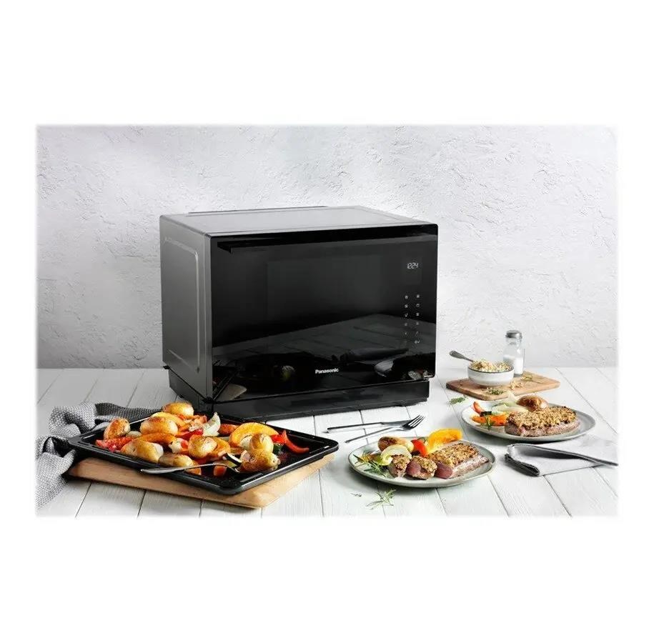Panasonic mikrovlnná trouba,  1000 W,  parní vaření,  černá3 