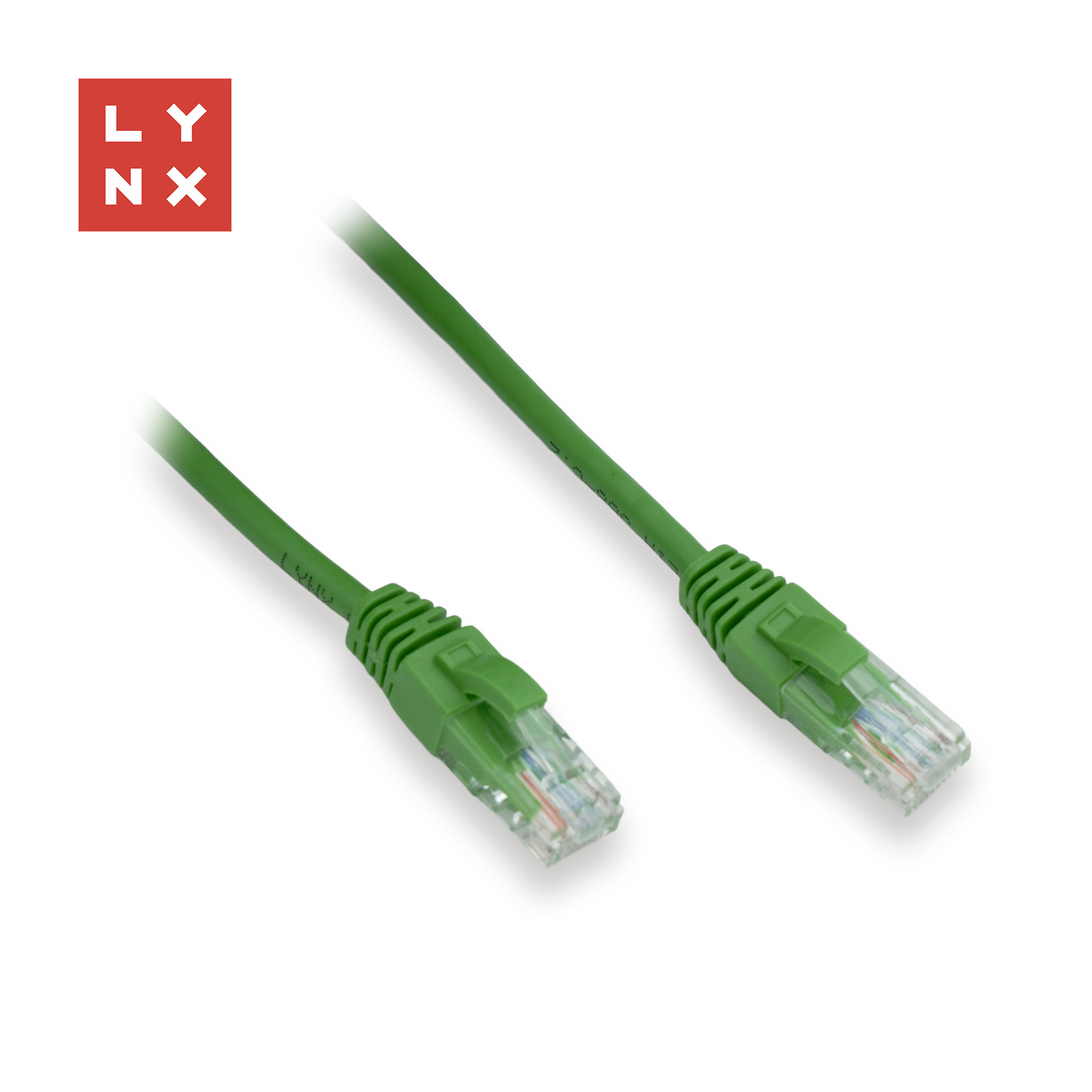 LYNX UTP patch kabel Cat5e,  PVC,  CCA,  5m,  zelený0 