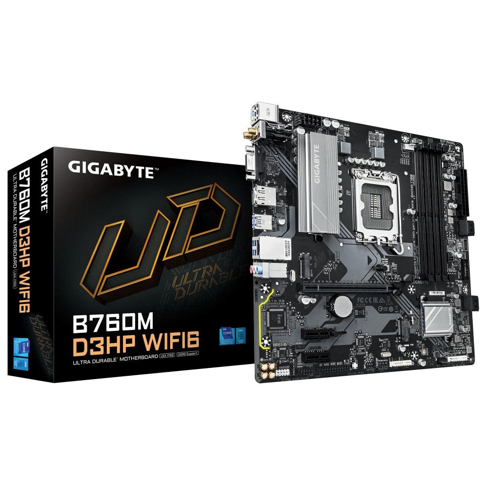 GIGABYTE B760M D3HP WIFI6/ LGA 1700/ mATX